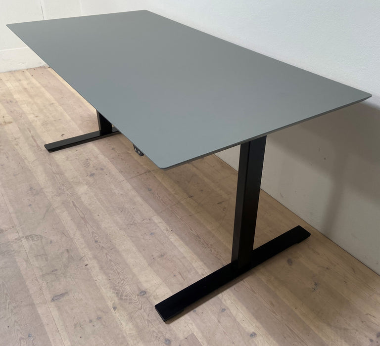 Dencon Hæve sænkebord med NY linoleum bordplade