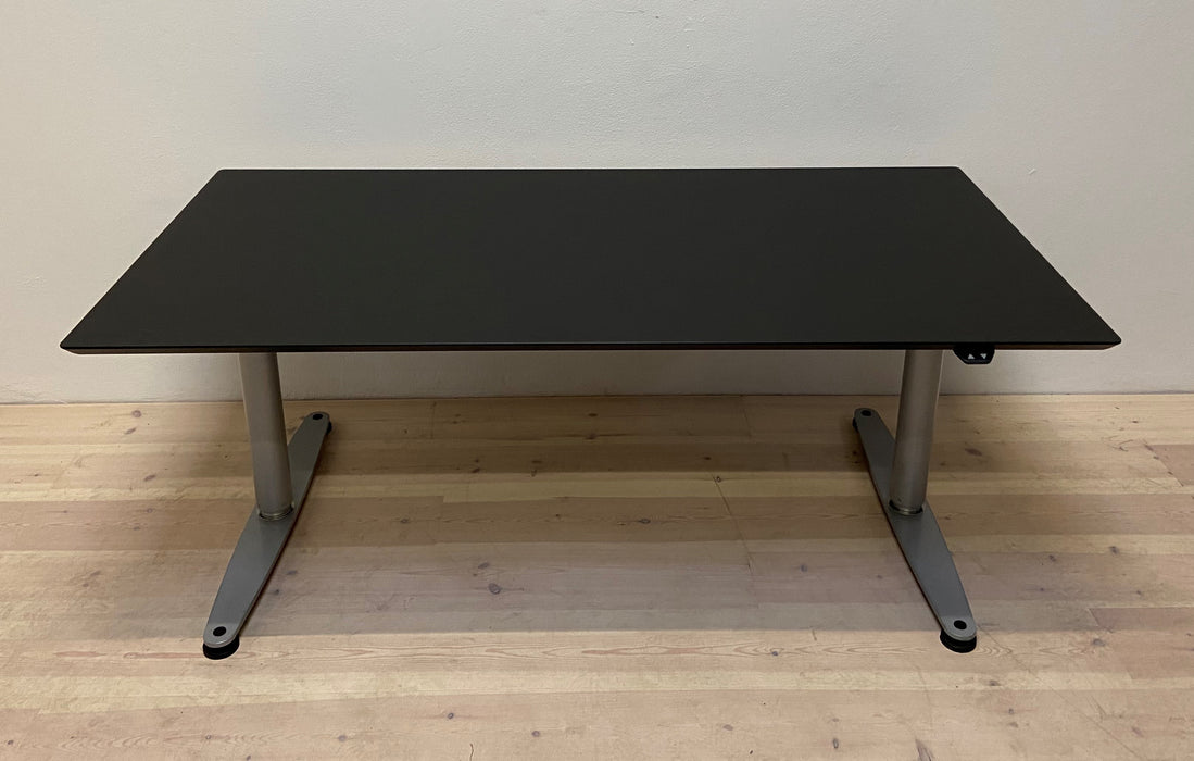 Bondo Hæve sænkebord med NY linoleum bordplade