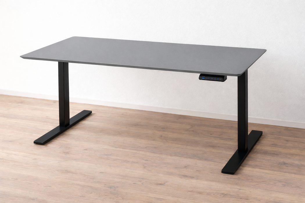 NYT Dencon Hæve/sænkebord med linoleum bordplade