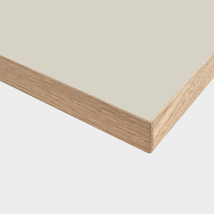 NYT Linak hæve/sænkebord med linoleum bordplade - Design selv