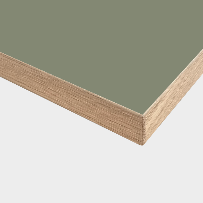 NYT Linak hæve/sænkebord med linoleum bordplade - Design selv