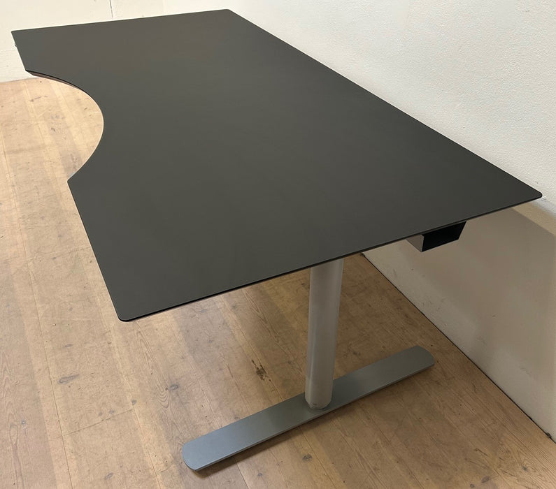 Holmris Hæve sænkebord med NY linoleum bordplade